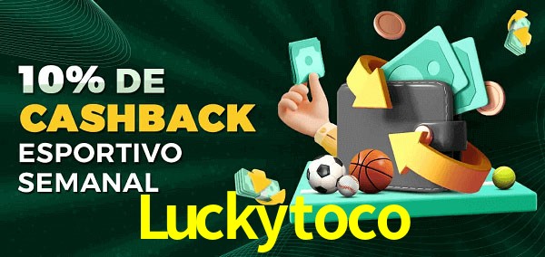 10% de bônus de cashback na Luckytoco
