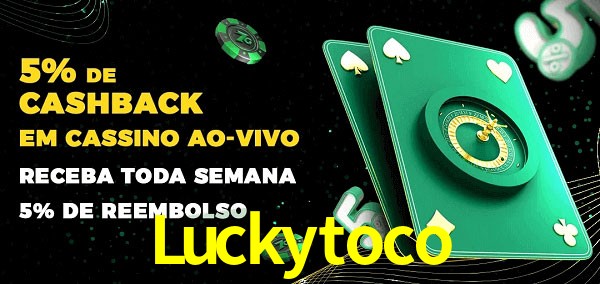 Promoções do cassino ao Vivo Luckytoco